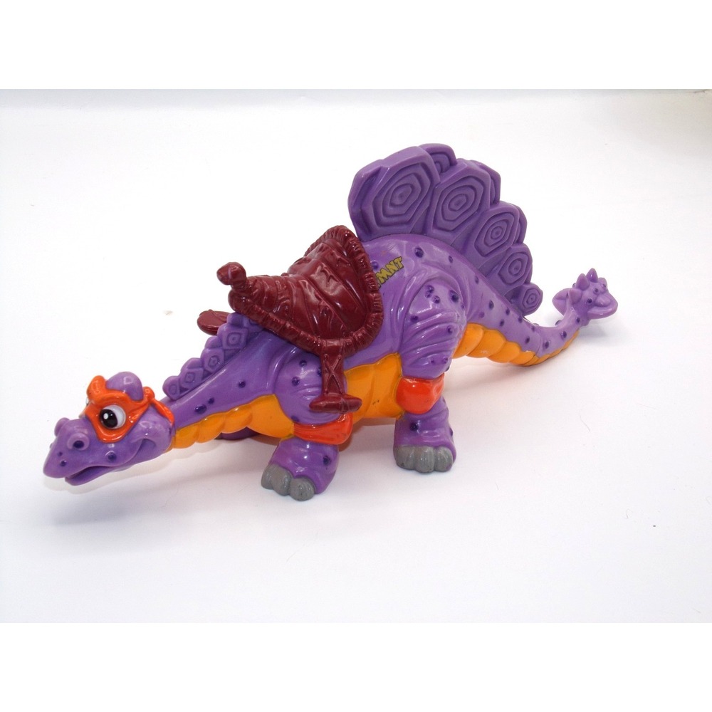 Vintage TMNT Cave Mike Silly Stegosaurus Saddle Harness Seat